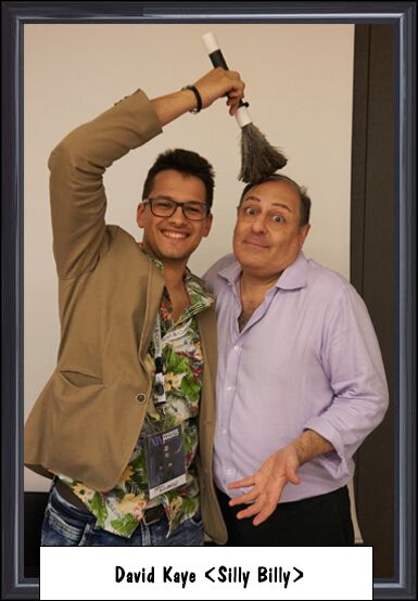 Riccardo con il miglior mago per bambini al mondo